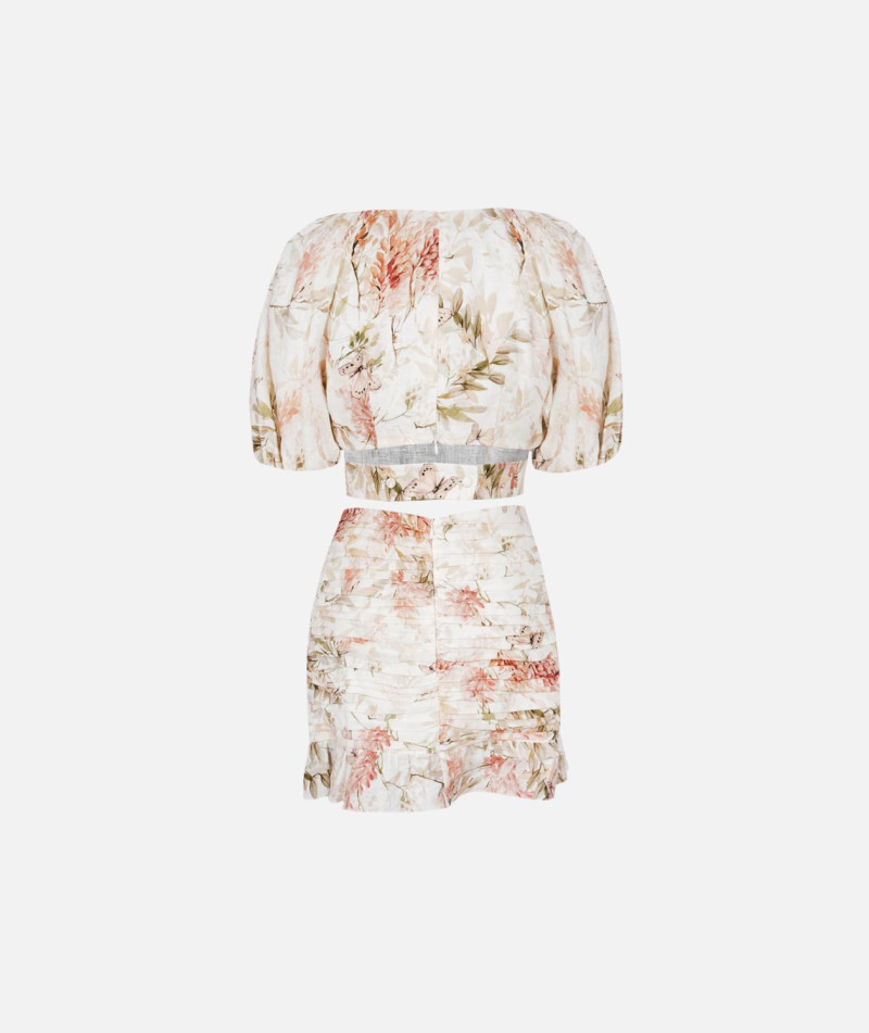 Костюм мини бежевый «ZIMMERMANN»