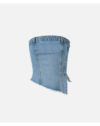 Топ Denim голубой