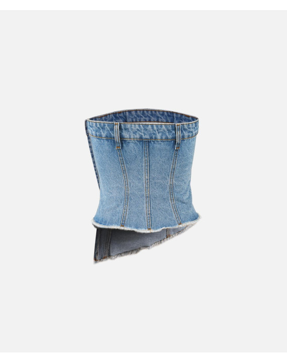 Топ Denim голубой